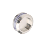 Maniglia copriforo diametro 45 mm per porte scorrevoli in vetro